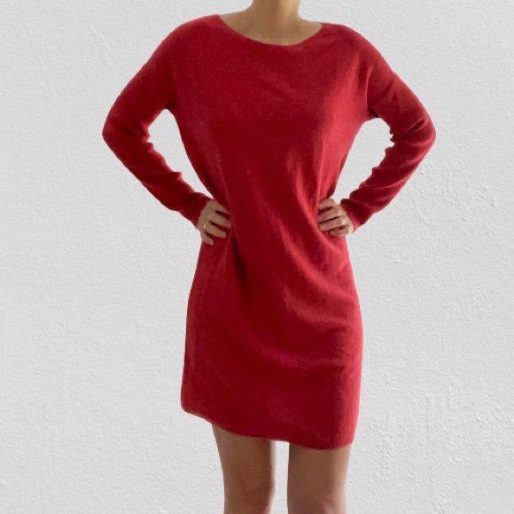 Eileen Fisher Red Tunic Dress
